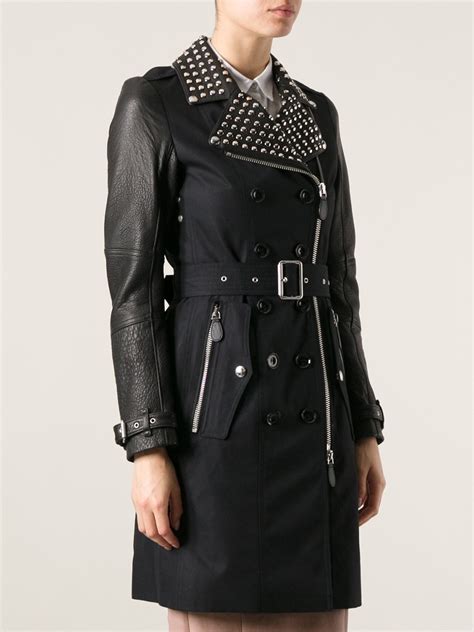 burberry brit studded jacket|Burberry Brit jacket women.